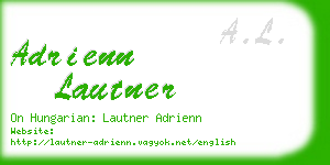 adrienn lautner business card